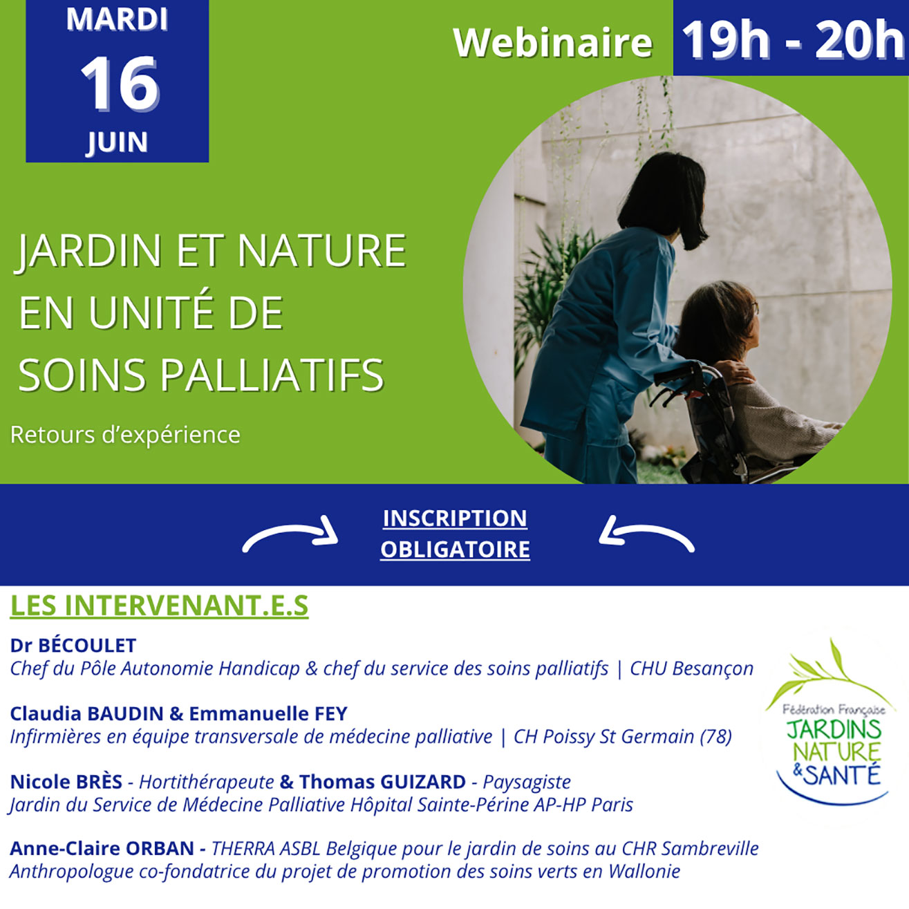 Prochain Webinaire : mardi 16 juin 2026 19h-20h