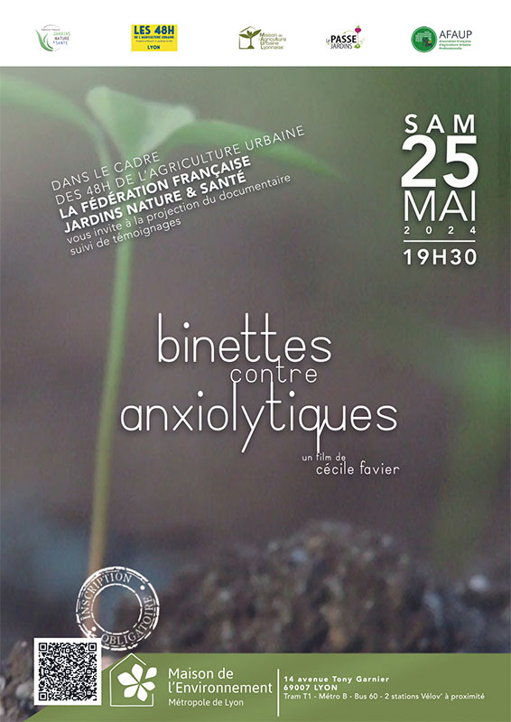 Projection du film « Binettes contre anxiolytiques »