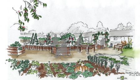 Croquis de jardin par Florence Gottiniaux